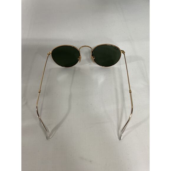 Ray-Ban Round Metal Green Sunglasses Size OS - Picture 3 of 4